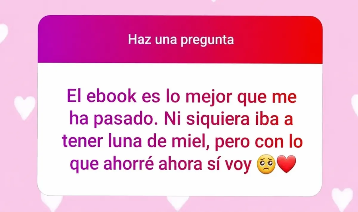 Testimonio sobre el ahorro logrado